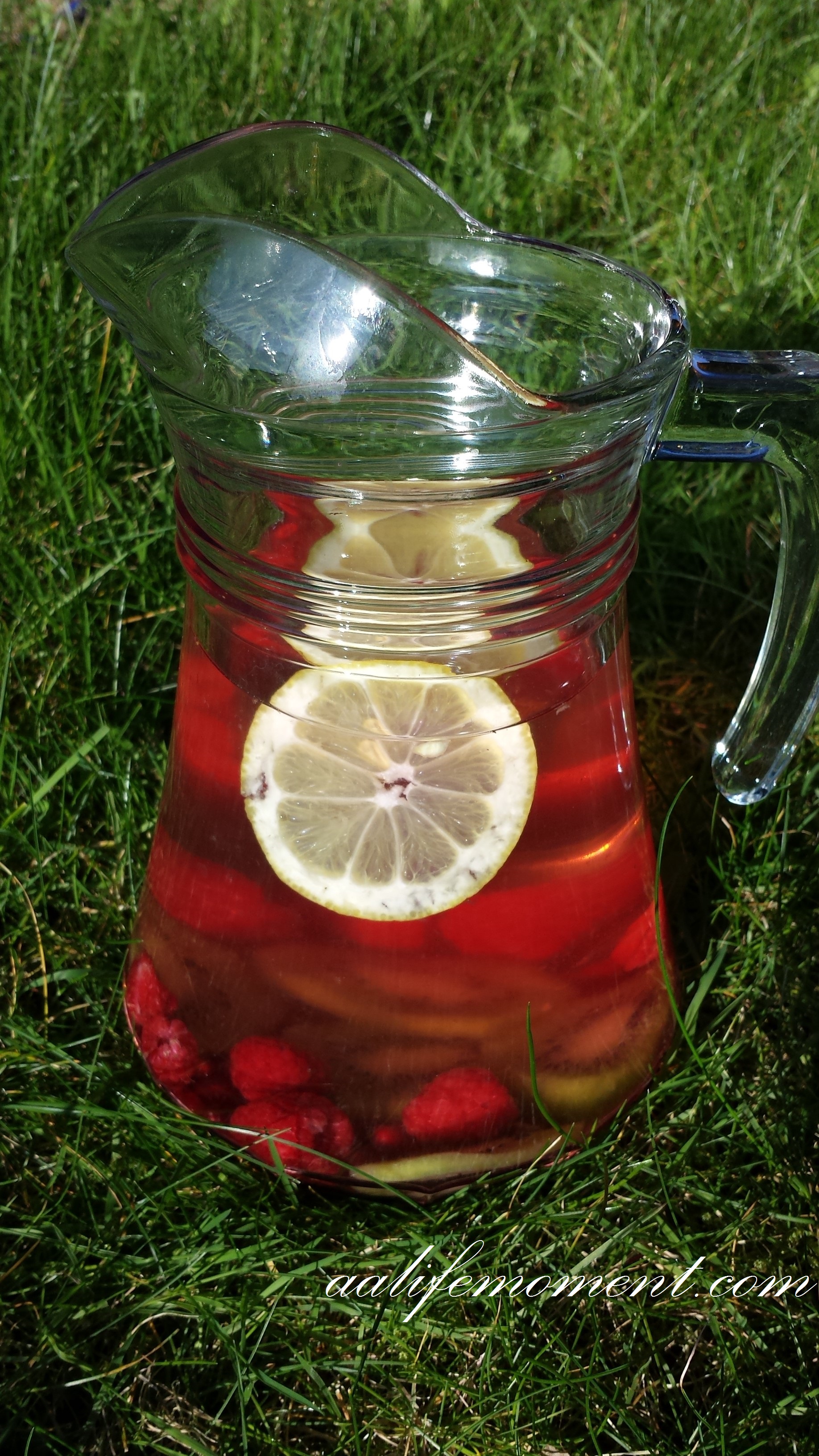 Raspberry Detox Water