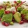 Avocado, pomegranate, goat cheese and betroot salad